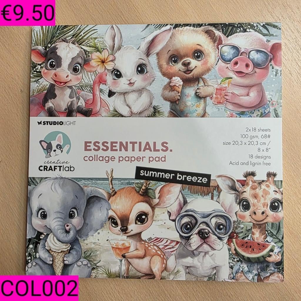 Collage boekjes Craftlab, Hobby en Vrije tijd, Kaarten | Zelf maken, Nieuw, Overige typen, Overige thema's, Ophalen of Verzenden