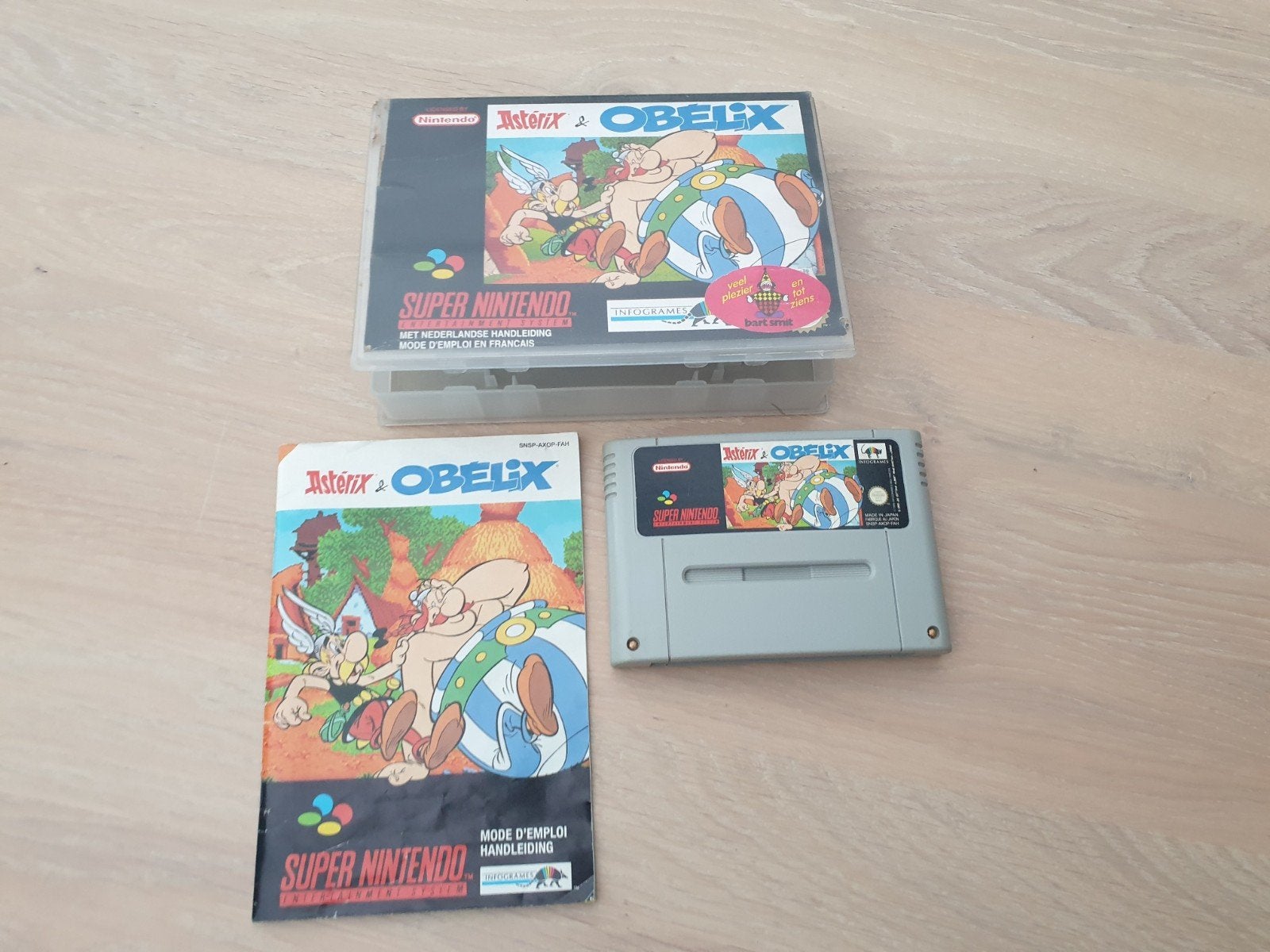 Asterix & Obelix Super Nintendo SNES, Spelcomputers en Games, Games | Nintendo Super NES, Avontuur en Actie, 1 speler, Ophalen of Verzenden