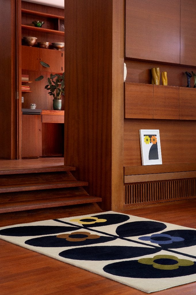 vloerkleed Orla Kiely Wild Rose Fawn 250 cm x 350 cm, Info@brinkencampman.com, Ophalen of Verzenden, Lichtenvoorde, Rechthoekig