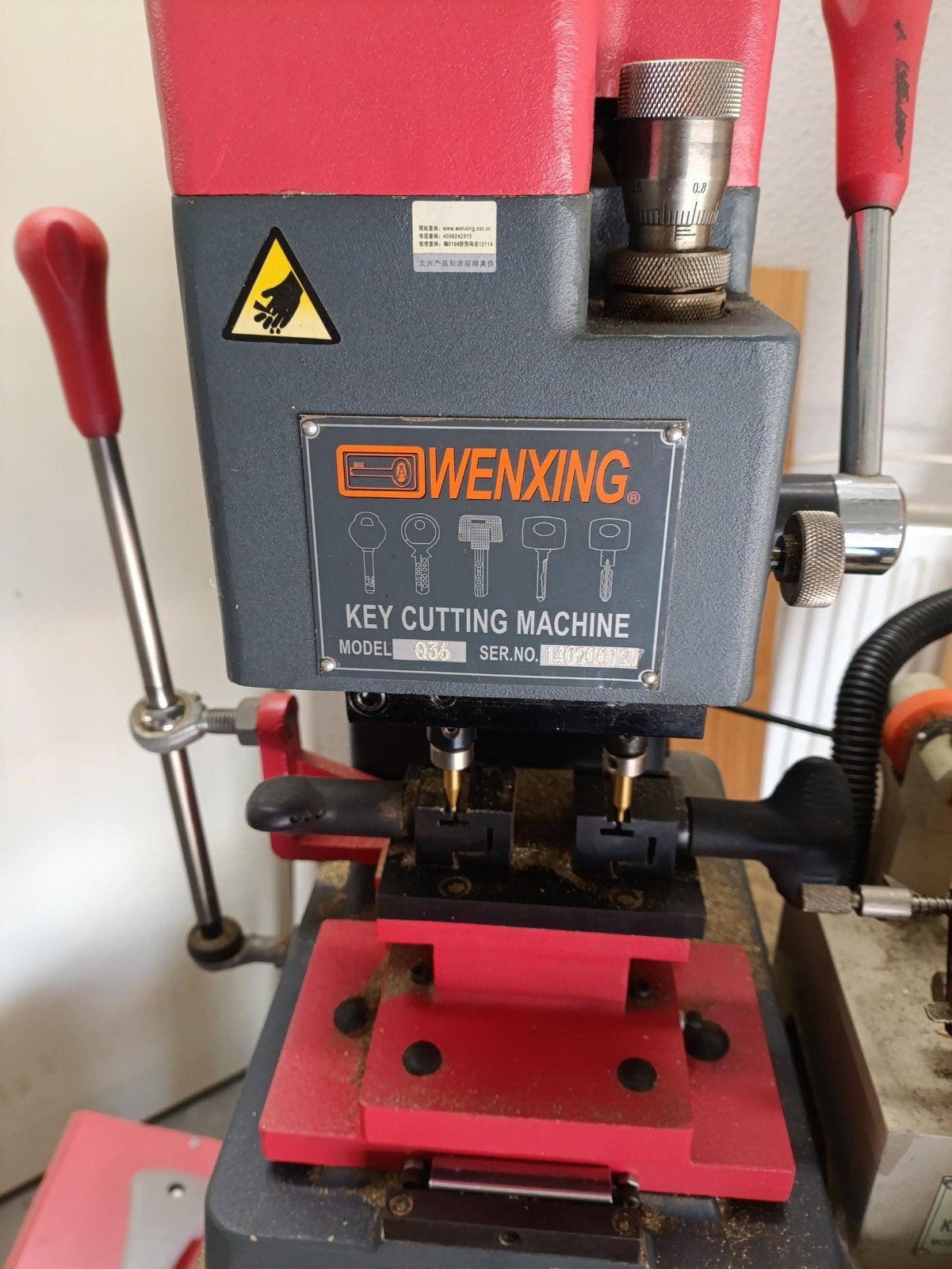 Wenxing sleutel freesmachine, Ophalen, Info@wenxing.com, Bovenfrees, Wenxing