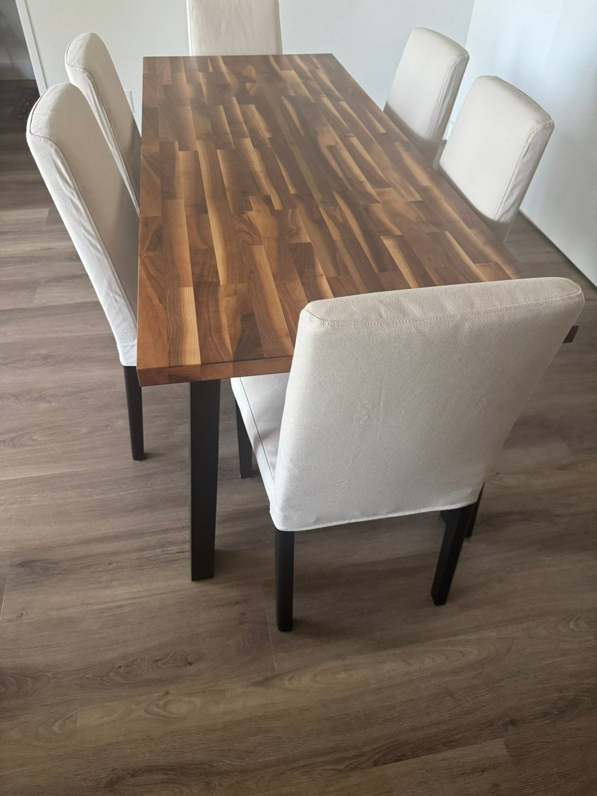 IKEA Dining Table & Chairs, Ophalen, 100 tot 150 cm, 50 tot 100 cm, Zo goed als nieuw