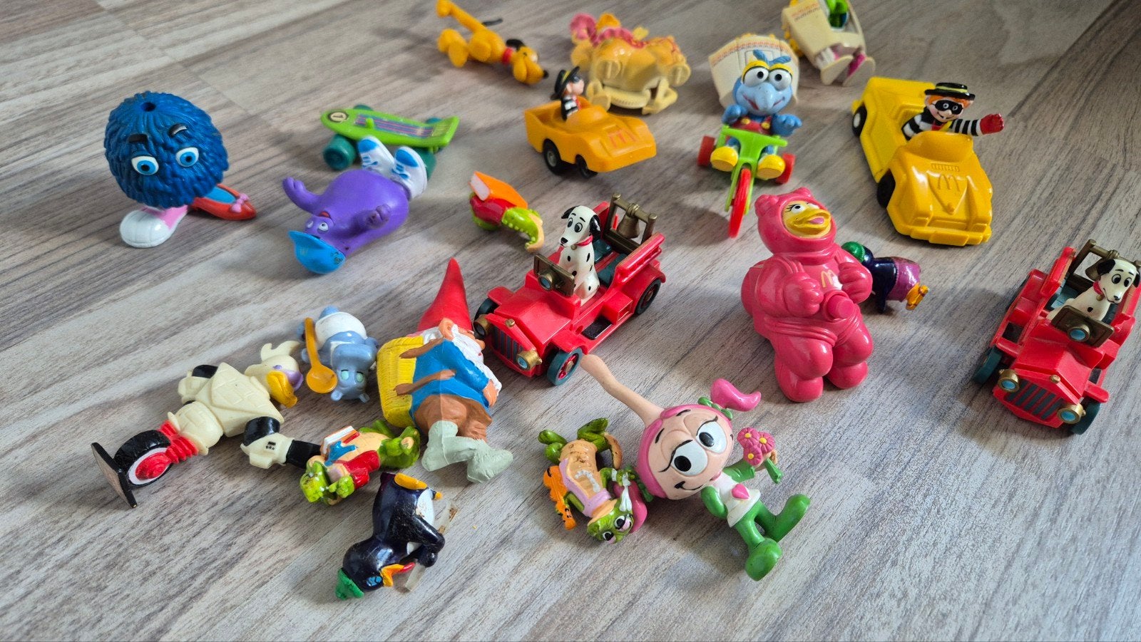 Vintage Mc Donalds, kabouter verzamel figuurtjes, Ophalen of Verzenden