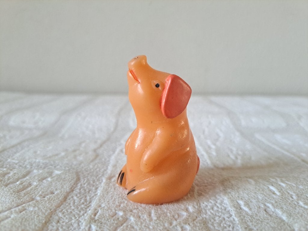 Rubber Varken Beeldje Speelgoed Dierfiguur, Ophalen of Verzenden, Nieuw, Boerderijdier, Beeldje of Figuurtje