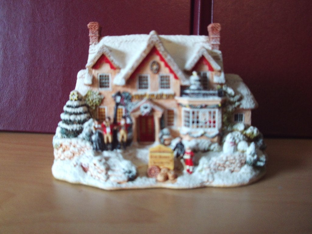 Lilliput Lane - The Star Inn - groot kersthuis, Ophalen of Verzenden, Zo goed als nieuw, Overige typen