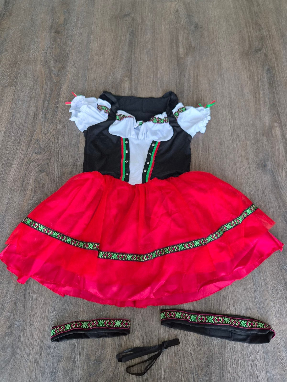 Tirolerjurkje Oktoberfest - Maat XXS, Ophalen of Verzenden, Kleding, Maat 34 (XS) of kleiner, Overige thema's