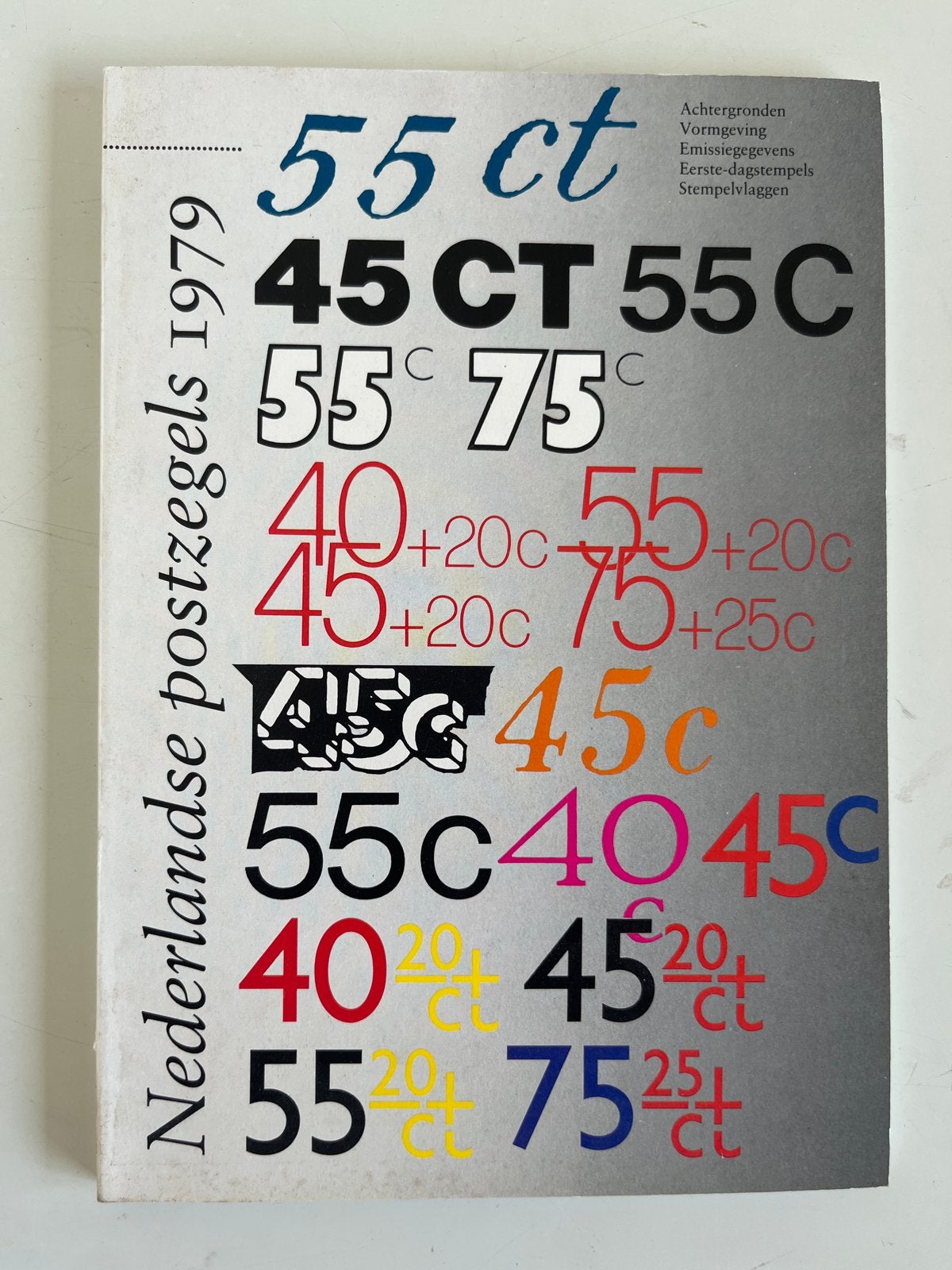 Nederlandse Postzegels 1979 - Achtergronden en Gegevens, Ophalen of Verzenden, Na 1940, Gestempeld