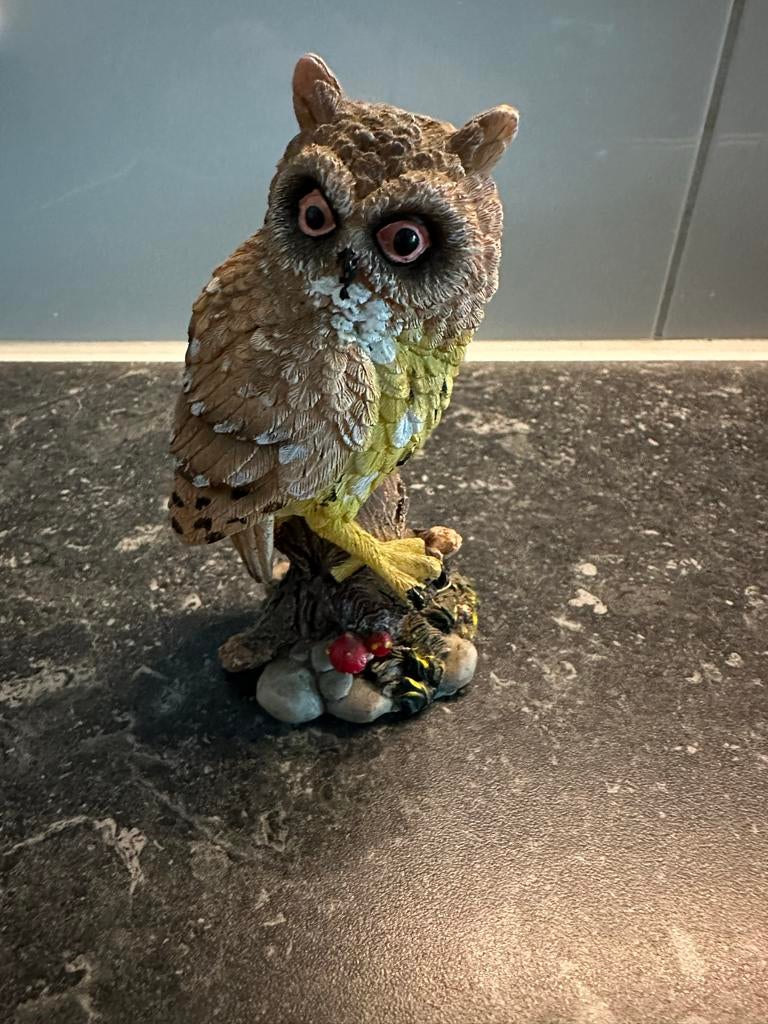 Efteling Uil Beeldje - Decoratief en Charmant, Verzamelen, Beelden en Beeldjes, Ophalen of Verzenden, Zo goed als nieuw
