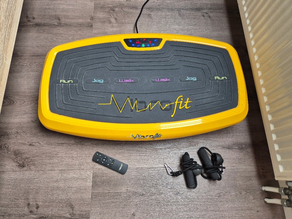 Vibrofit trilplaat, Sport en Fitness, Ophalen, Zo goed als nieuw, Krachtstation