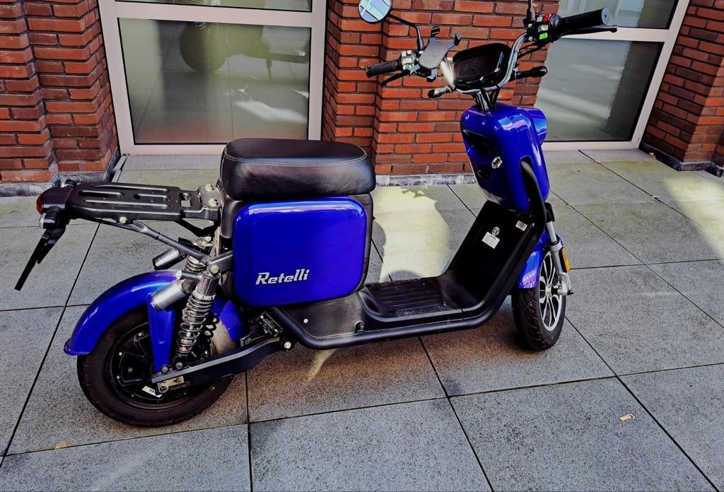 Elektrische scooter te koop! Blauw kenteken, Ophalen, Elektrisch