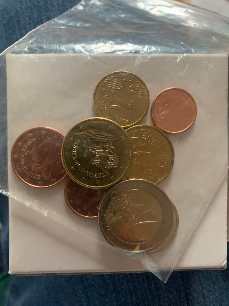 Cyprus Euro Munten Set 2008 (Compleet), Postzegels en Munten, Munten | Europa | Euromunten, Ophalen of Verzenden, Cyprus, Overige waardes