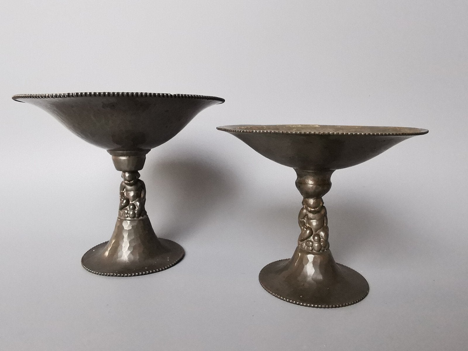 Gero Art Deco schalen met putti Amsterdamse school, Verzenden