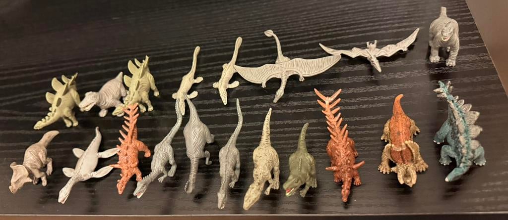 Dinosaurus poppetjes, Ophalen of Verzenden, Zo goed als nieuw