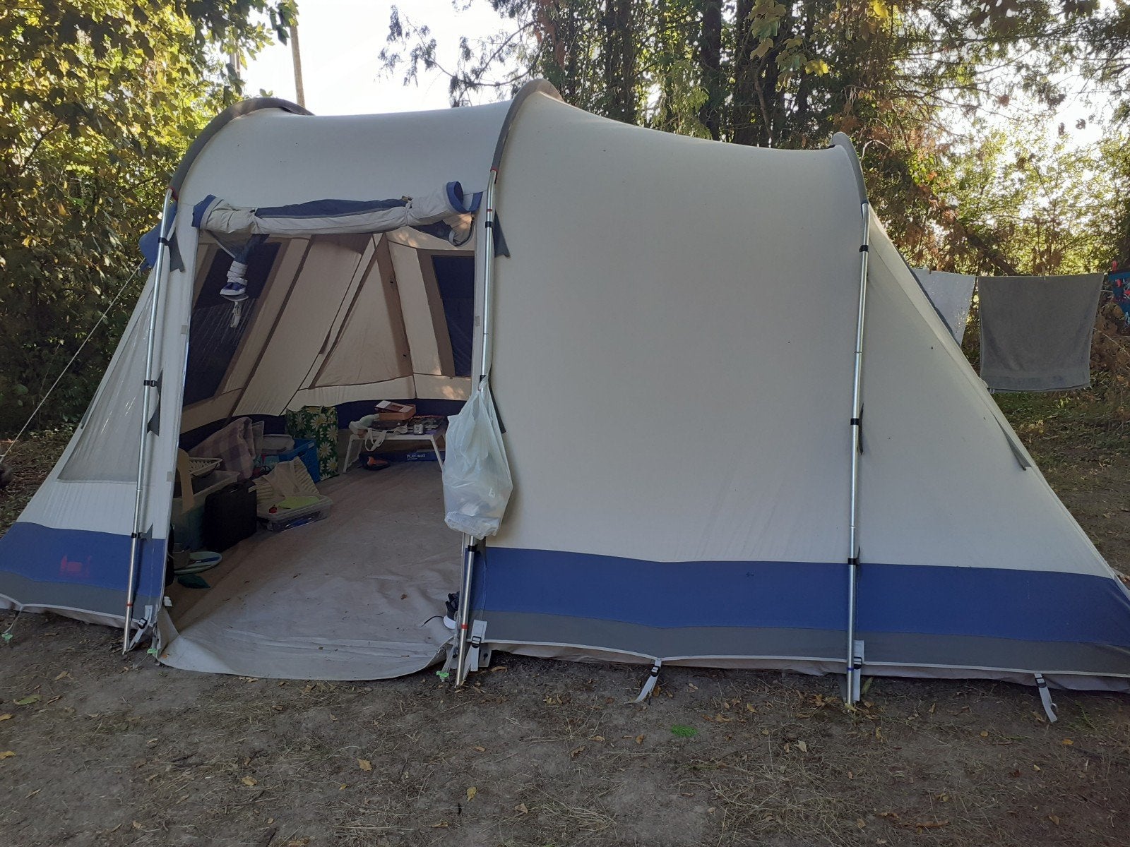 Redwood Spruce 4 tunneltent 2-4pers., Caravans en Kamperen, Tenten, Ophalen, Gebruikt, Tot en met 4