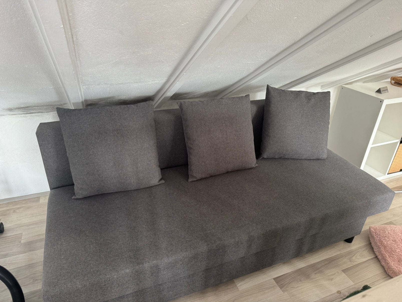 Ikea slaapbank, Ophalen of Verzenden, Zo goed als nieuw, Tweepersoons, 140 cm