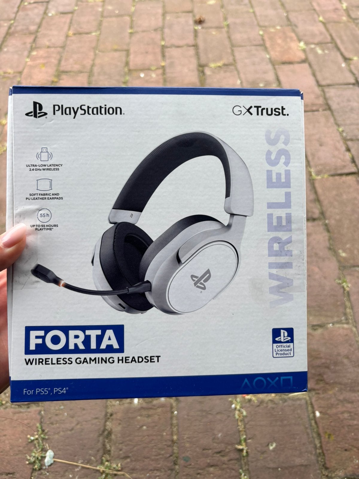 Trust GXT 491 Forta Wireless Gaming Headset PS5/PS4