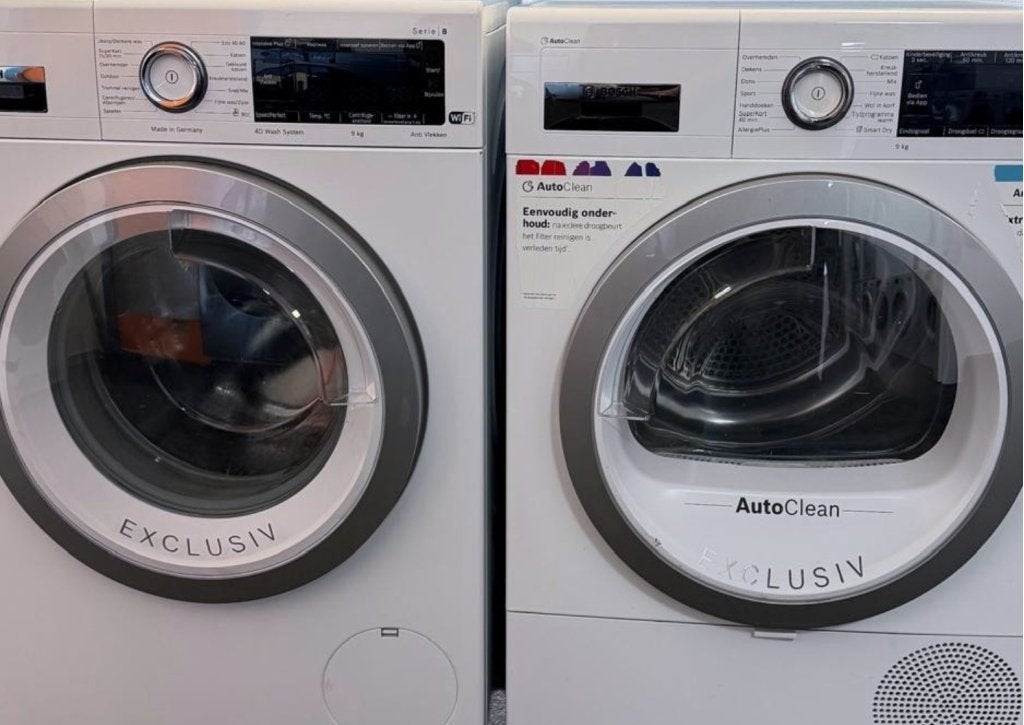 Bosch Serie 8 wifi – 9 kg wasmachine + A+++ droger, Wesley's Witgoed, Info@wesleyswitgoed.nl, Industrieweg 3B, 1613KT Grootebroek, Nederland