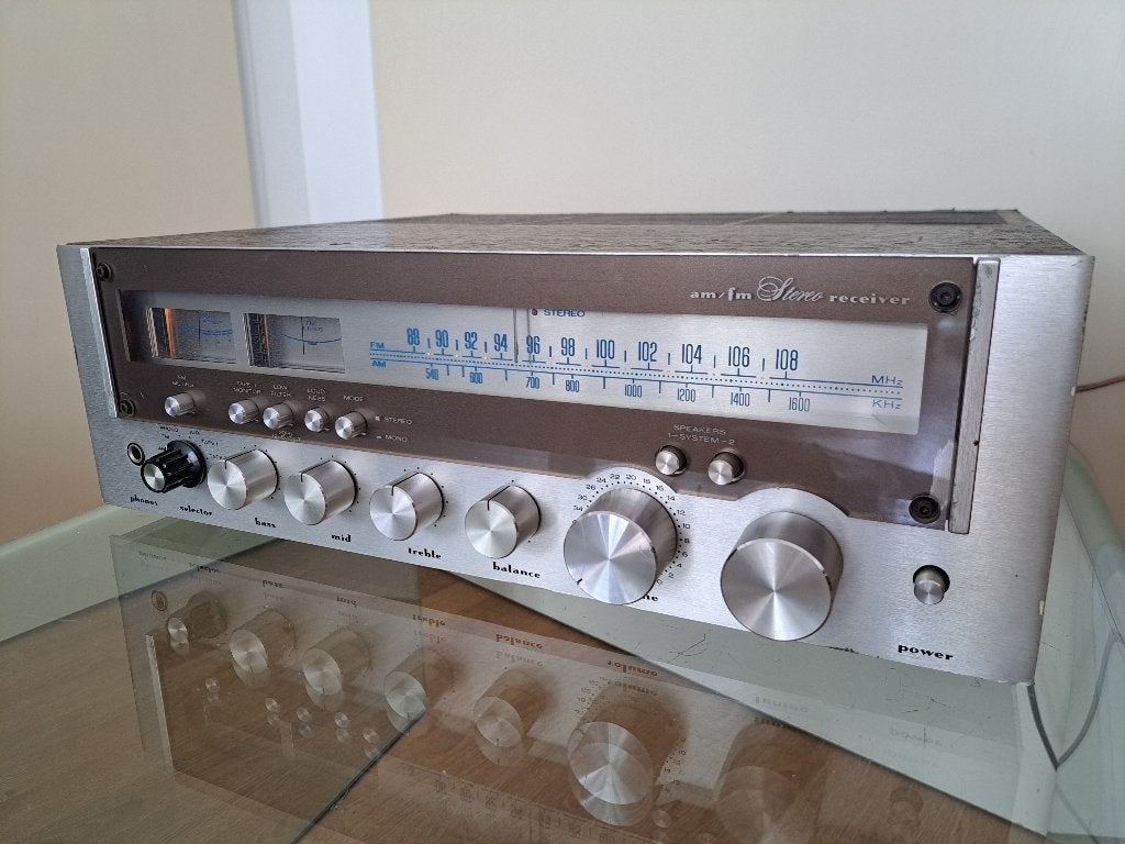Vintage Marantz MR230 AM/FM Stereo Receiver, Marantz, Gebruikt, Ophalen of Verzenden, Minder dan 60 watt