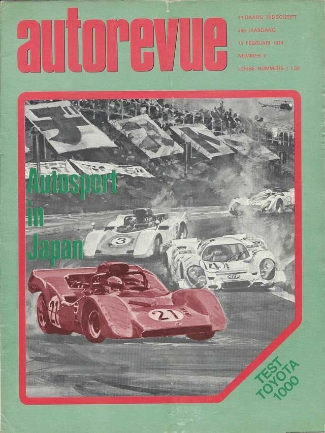 Autorevue 4 1974 : Toyota 1000 - Chevrolet Cosworth Vega, Ophalen of Verzenden, Gelezen, Algemeen