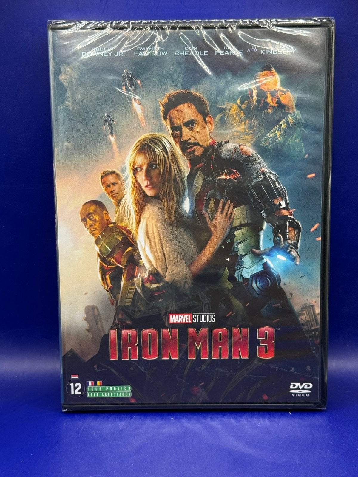 Iron Man 3 DVD - Nieuw in verpakking, Vanaf 12 jaar, Verzenden, Nieuw in verpakking, Actiethriller