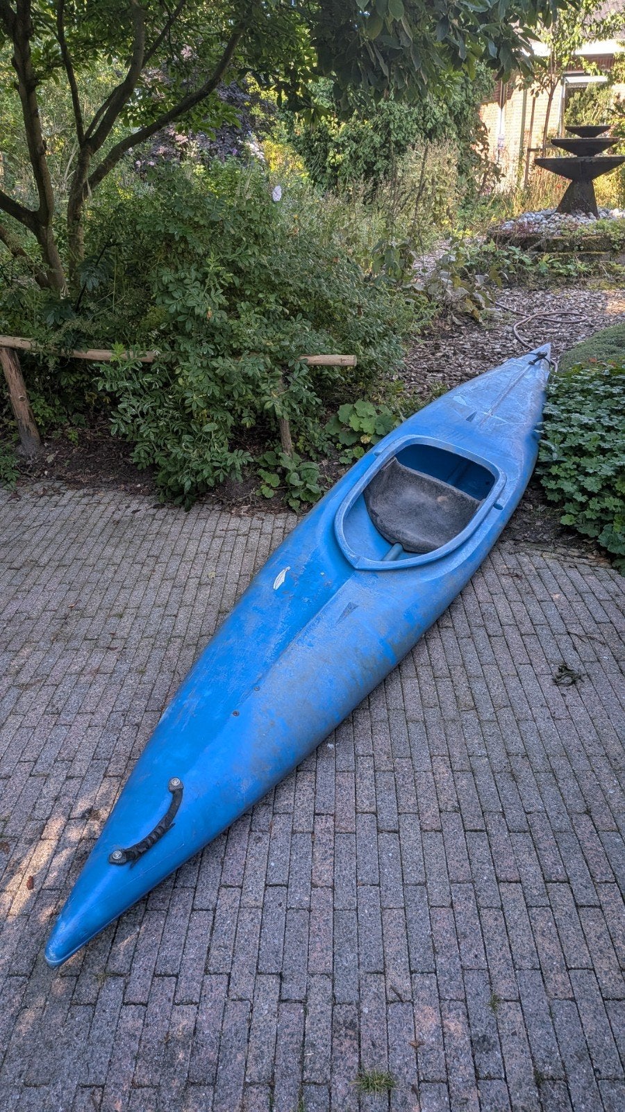 Kunststof Kano 1-persoons - ca. 3,5m lang, Watersport en Boten, Ophalen, Gebruikt, 1-persoons