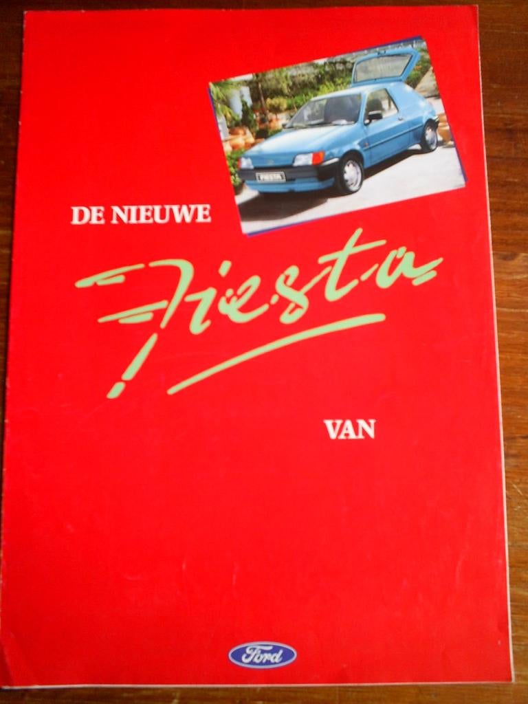 Ford Fiesta De Nieuwe Van [ 12 / 1991 ], Verzenden, Zo goed als nieuw, Ford