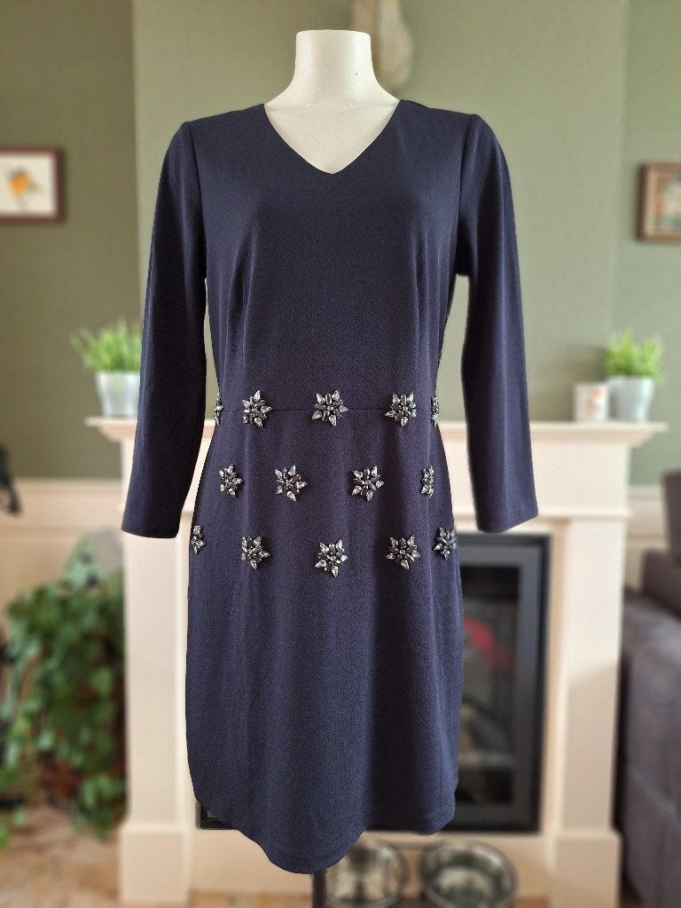 K-Design K Design een plaatje van een jurk M 38, Kleding | Dames, Maat 38/40 (M), K-design, Verzenden, Zwart
