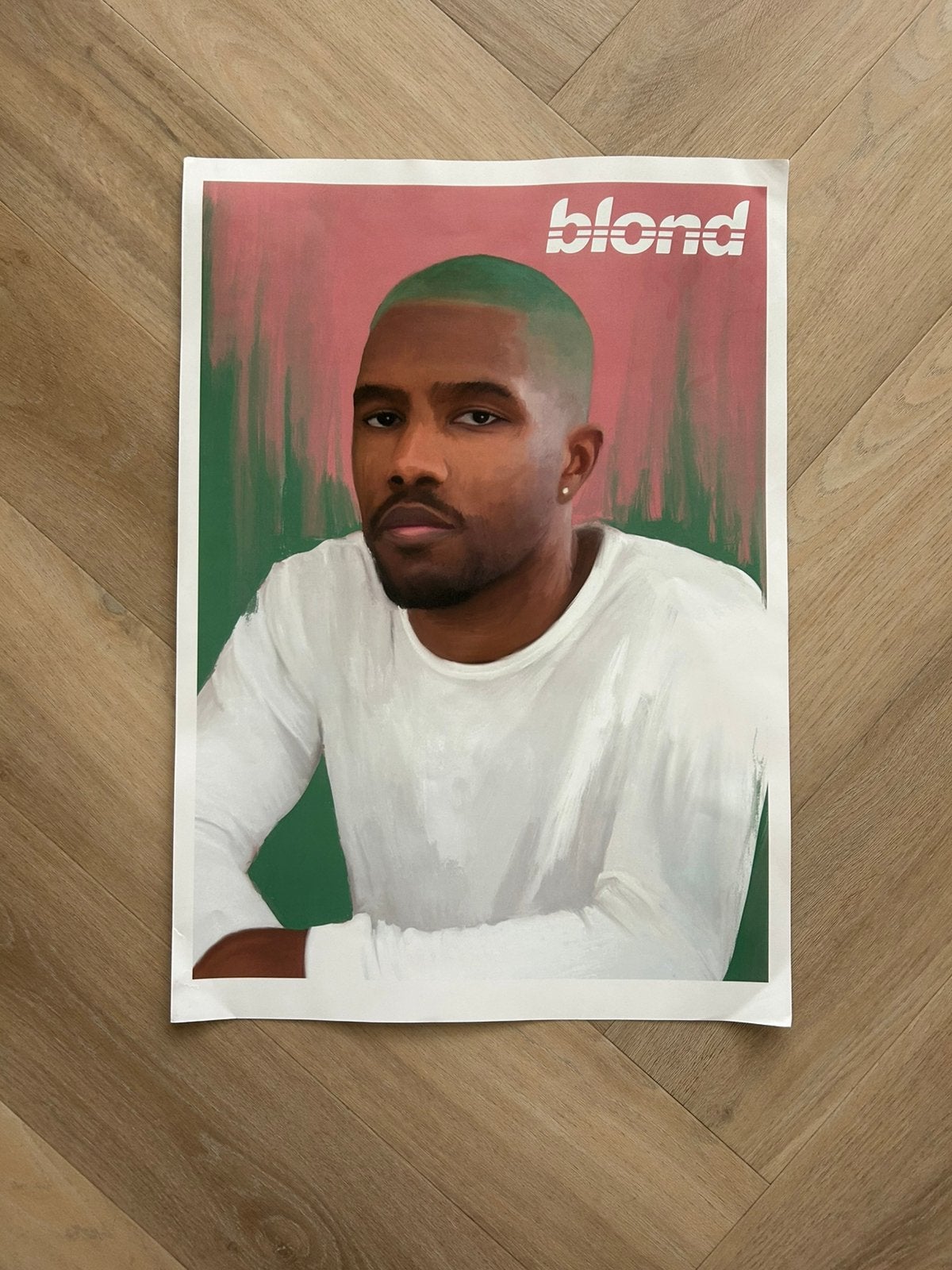 frank ocean poster, Ophalen of Verzenden, Zo goed als nieuw, Deurposter of groter, Rechthoekig Staand
