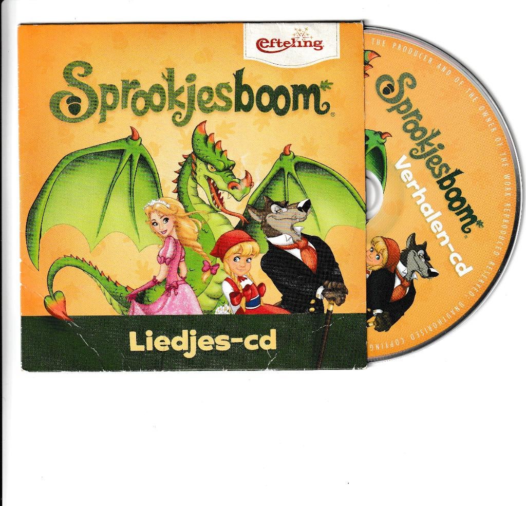 Efteling Sprookjesboom Liedjes-CD, Verzamelen, Verzenden, Zo goed als nieuw, Overige typen