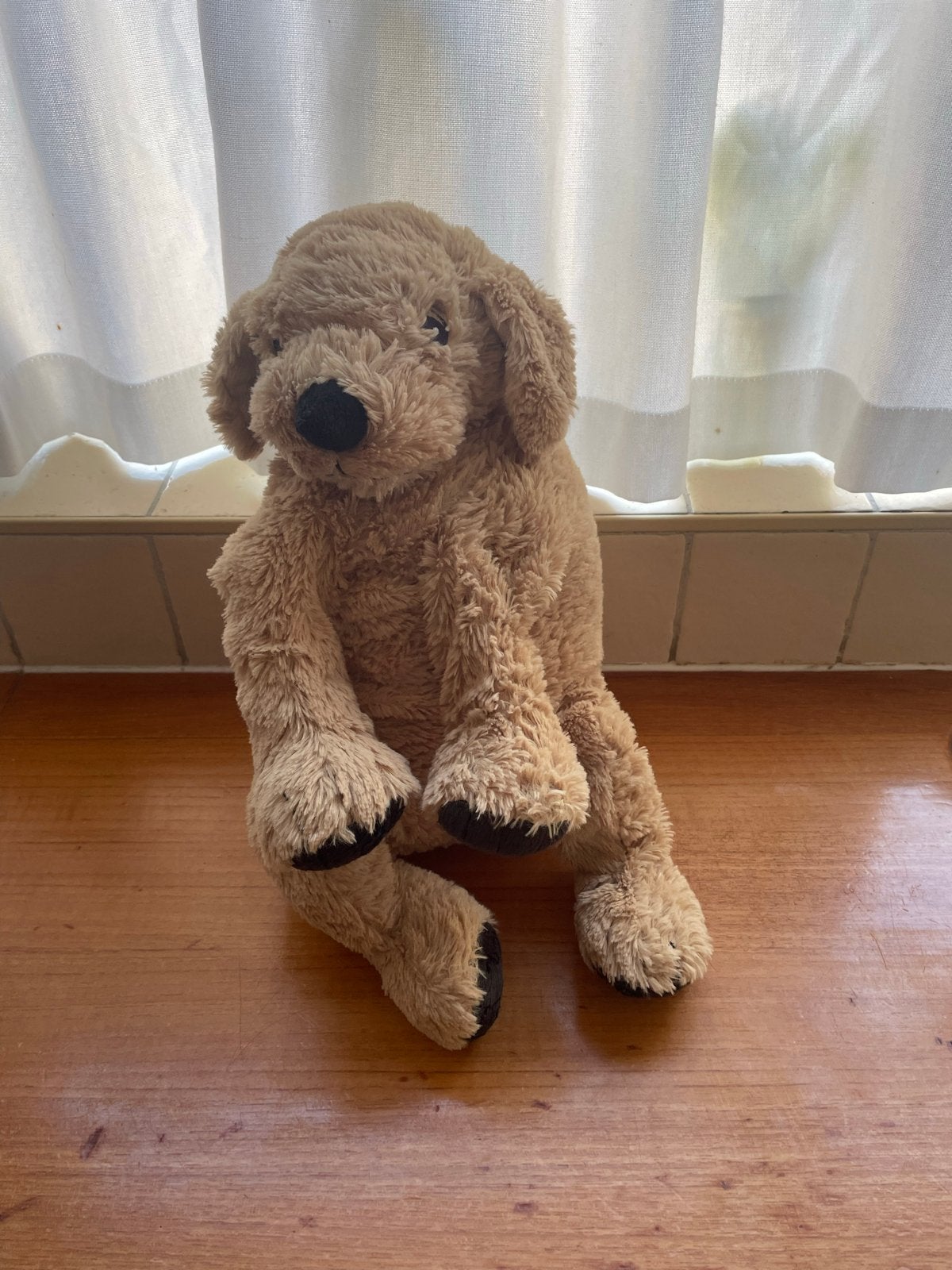 IKEA Knuffel Hond - Zo goed als nieuw golden, Kinderen en Baby's, IKEA, Zo goed als nieuw, Middelgroot (20 tot 80 cm), Hond