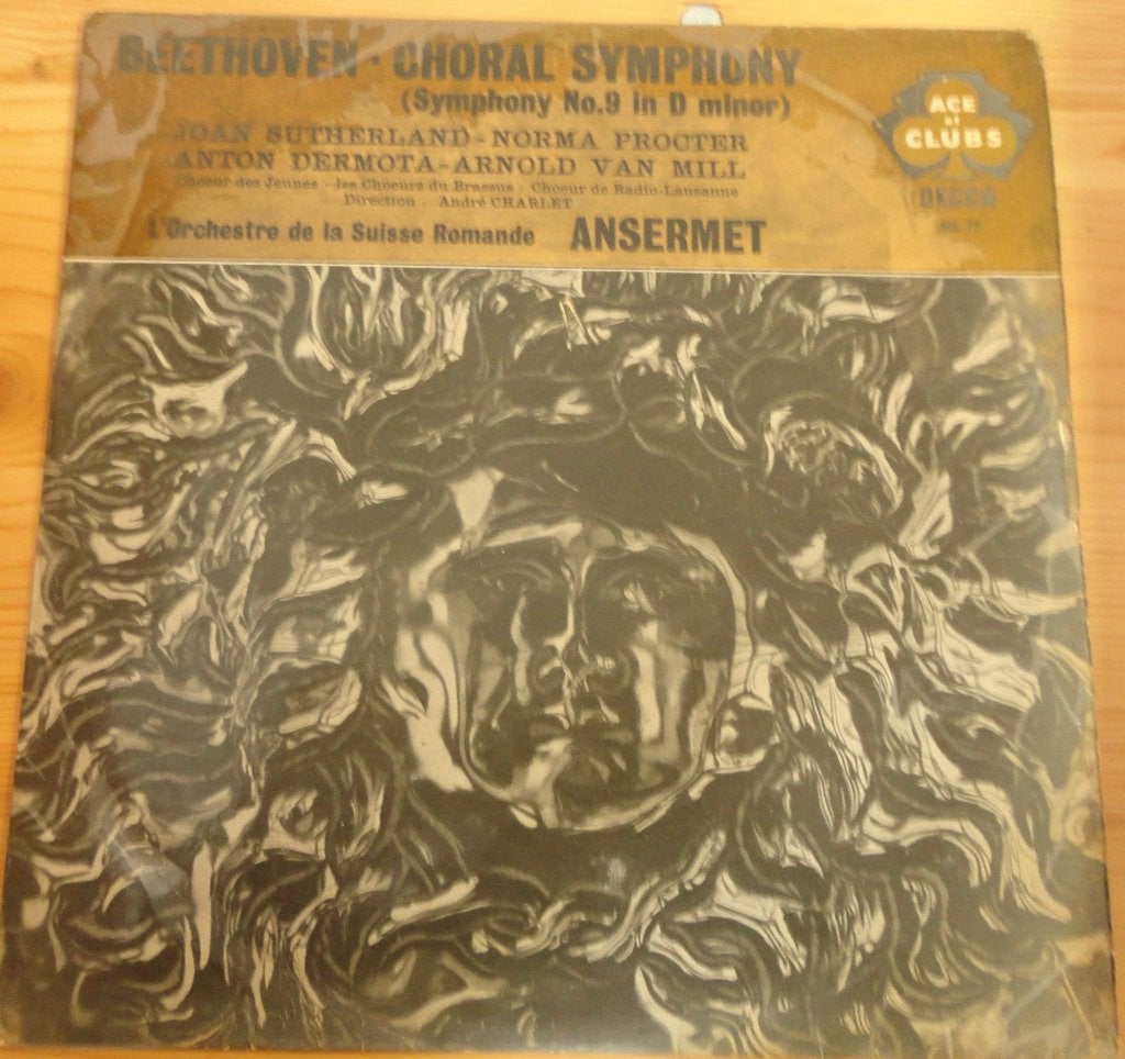 Beethoven - symphony no: 9, Ophalen of Verzenden, Kamermuziek, Gebruikt, 12 inch