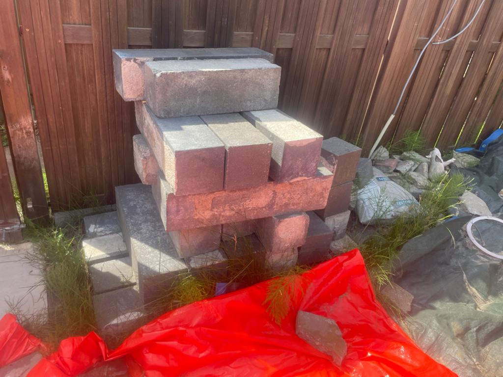 25 stapelblokken gratis afhalen, Ophalen, Gebruikt, Overige materialen, 5 tot 10 m²