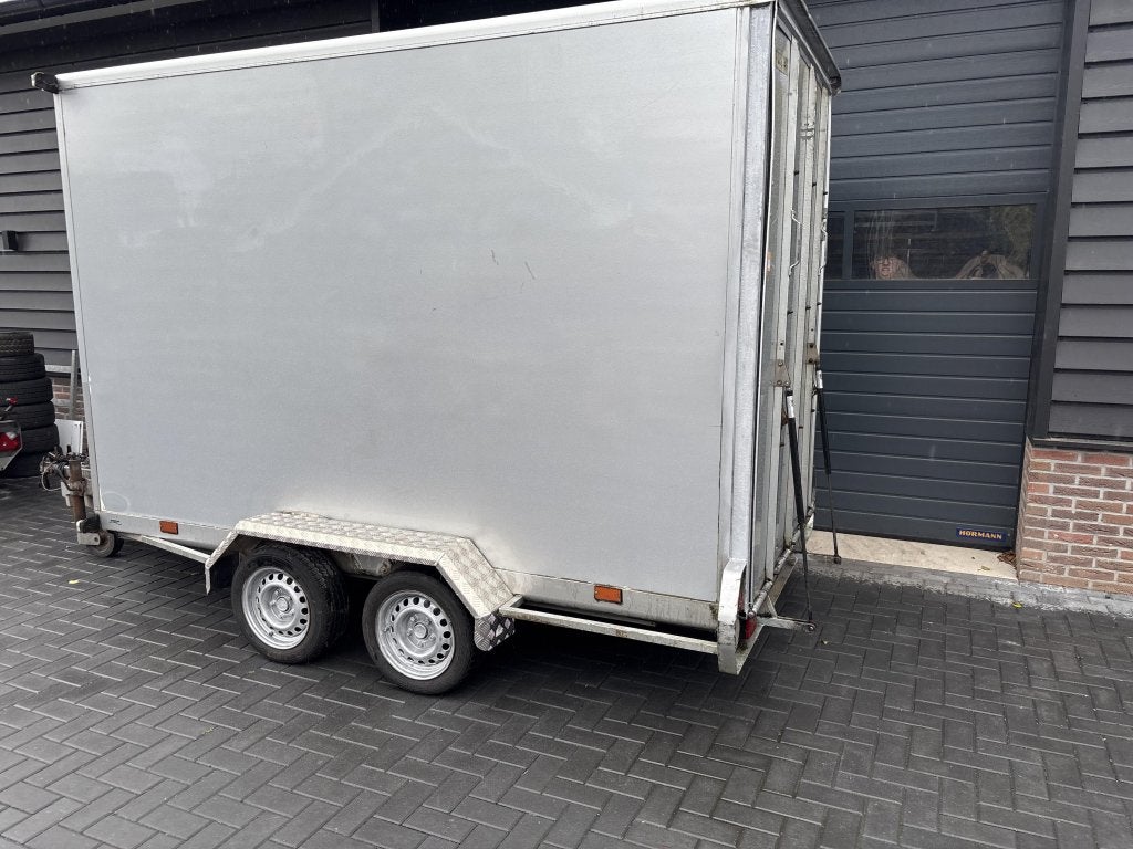 Gesloten aanhanger aanhangwagen tandemasser, Auto diversen, Aanhangers en Bagagewagens, Gebruikt
