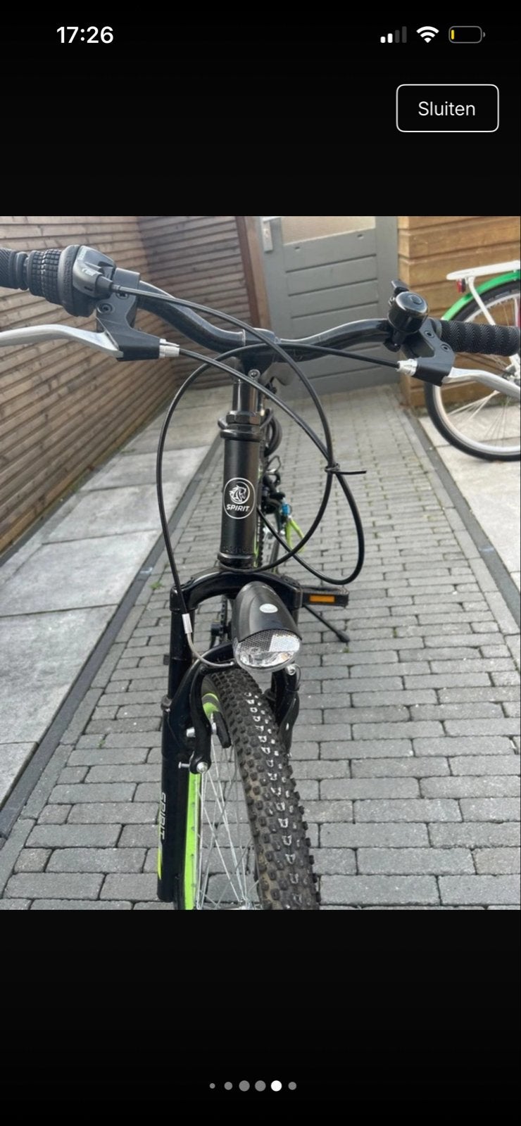 Foto 9 van Delta Spirit 24 inch kinderfiets - 1e versnelling defect