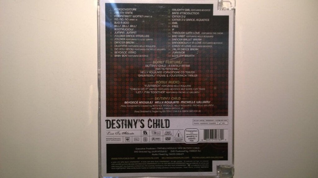 Destiny's Child - Live In Atlanta 2006 (DVD), Alle leeftijden, Ophalen of Verzenden, Zo goed als nieuw, Concert