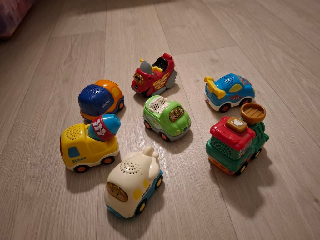 VTech Toet toet auto's, Kinderen en Baby's, Speelgoed | Vtech, Gebruikt, Ophalen of Verzenden