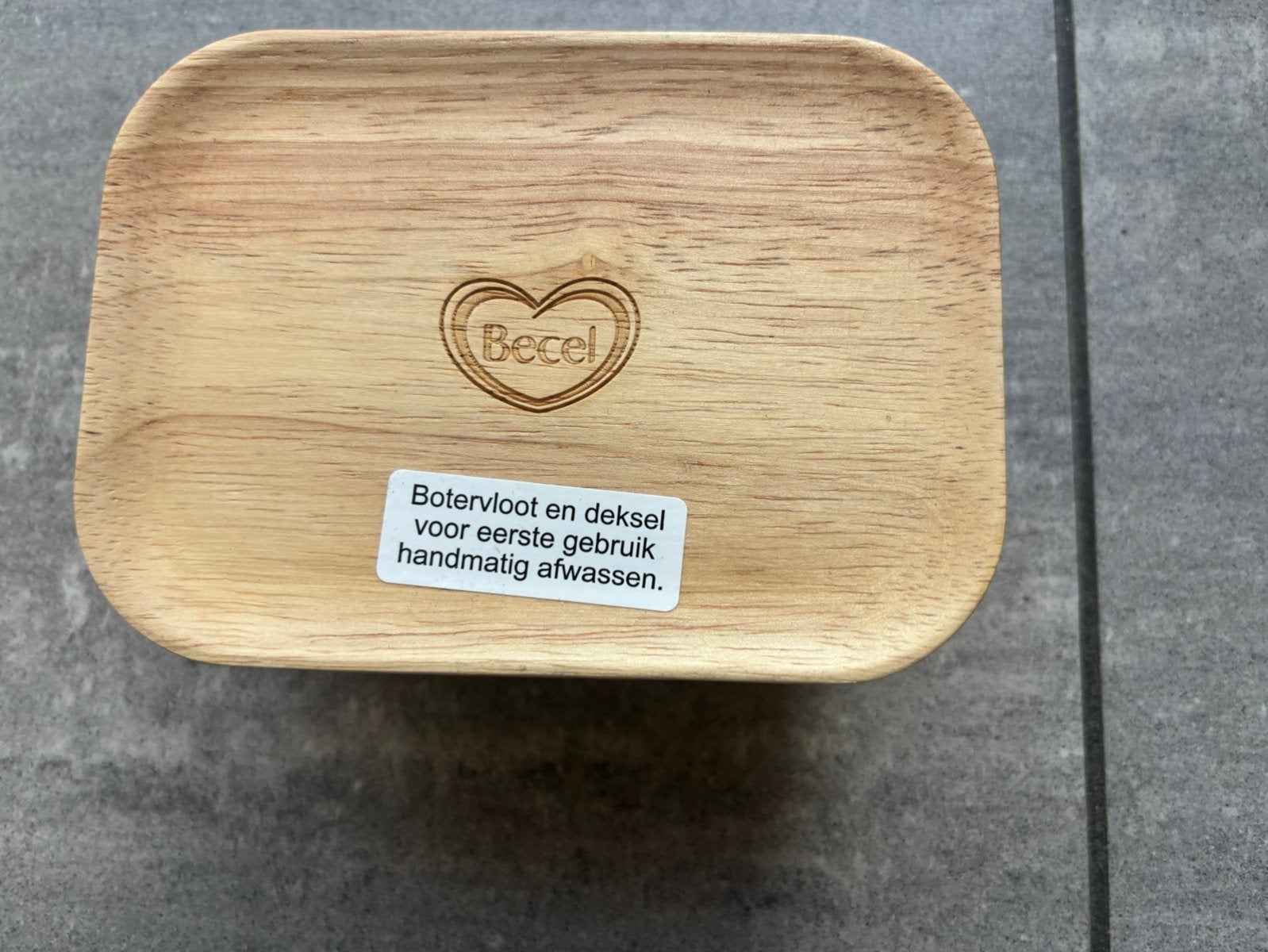 Botervloot becel nieuw, Kunststof, Nieuw, Ophalen of Verzenden, Voorraadpot