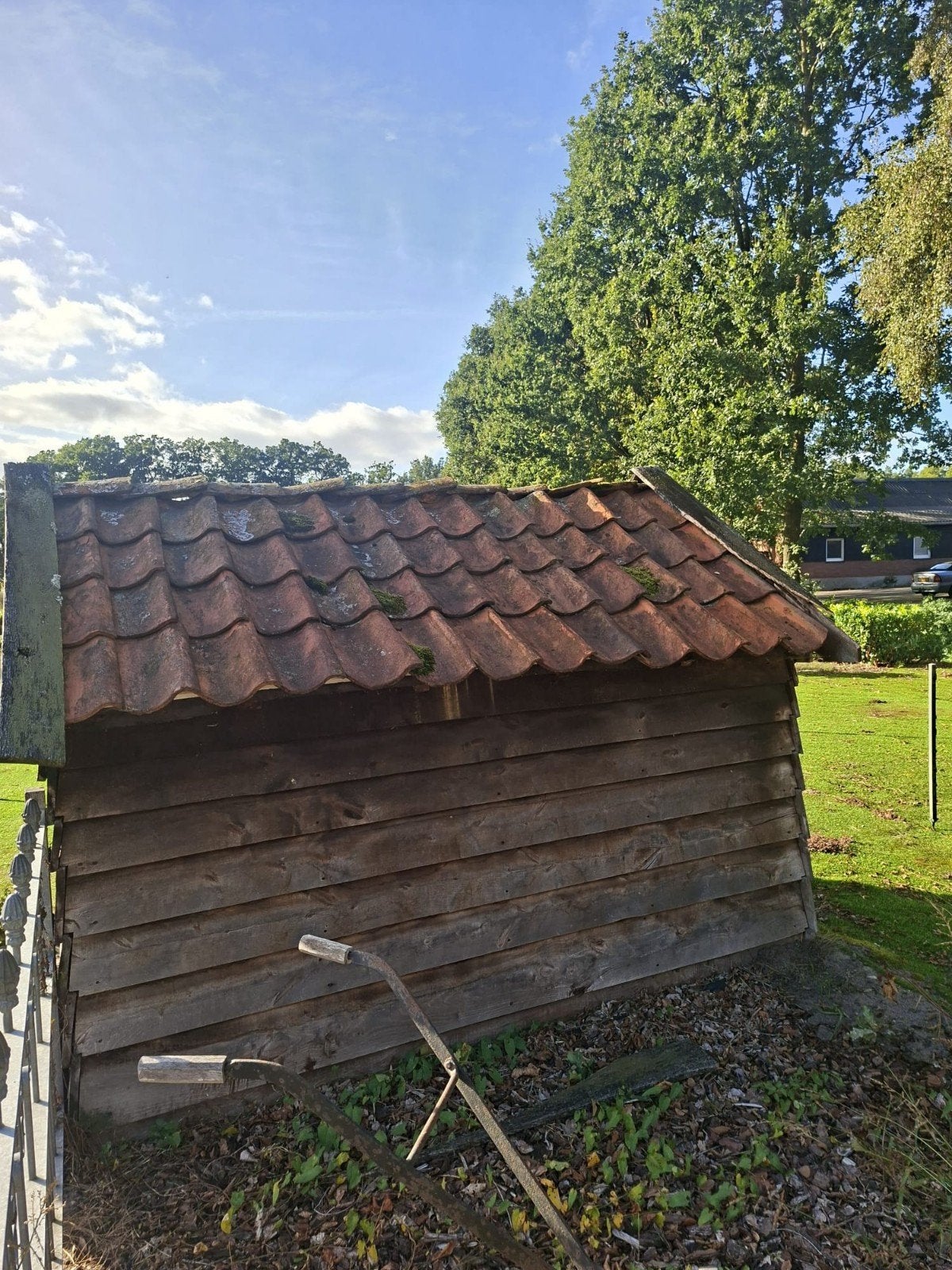 brandhout, Tuin en Terras, Ophalen, Gebruikt