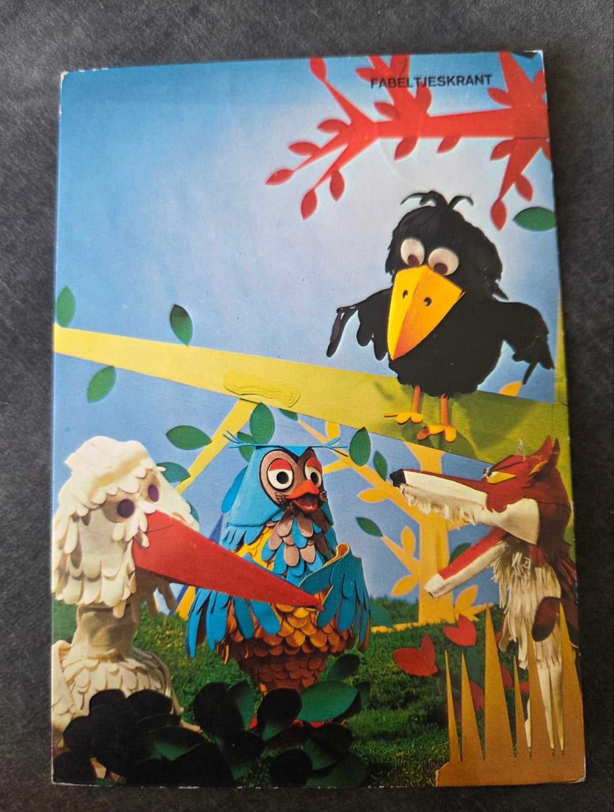 Vintage Fabeltjeskrant Ansichtkaart, Verzenden, 1960 tot 1980, Gelopen, Kinderen