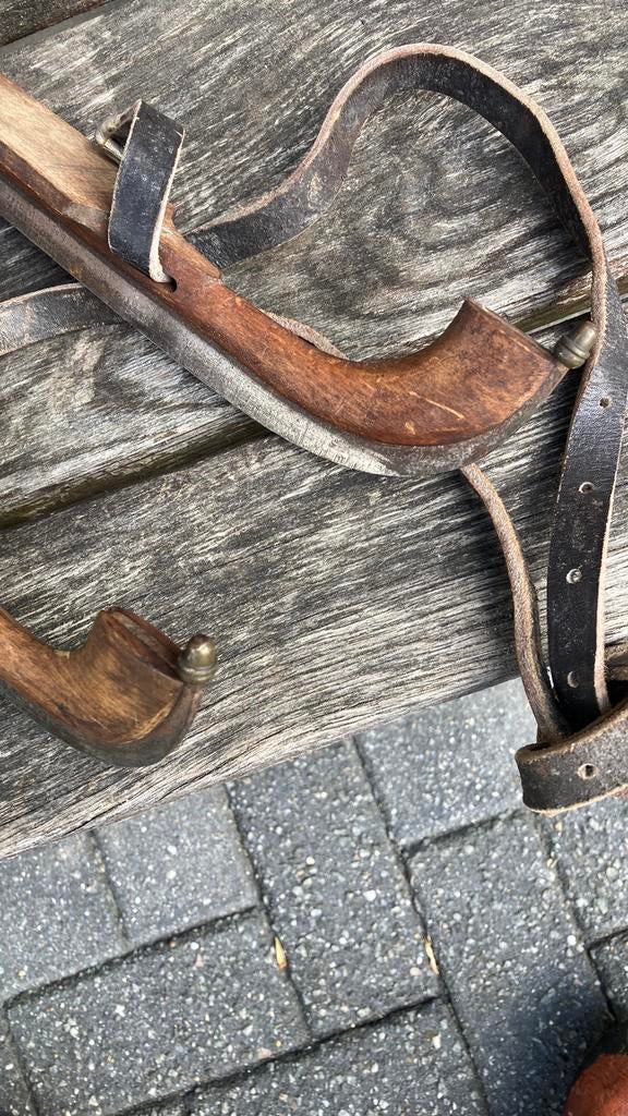 Schaatsen met messing punten, Ophalen, Gebruikt