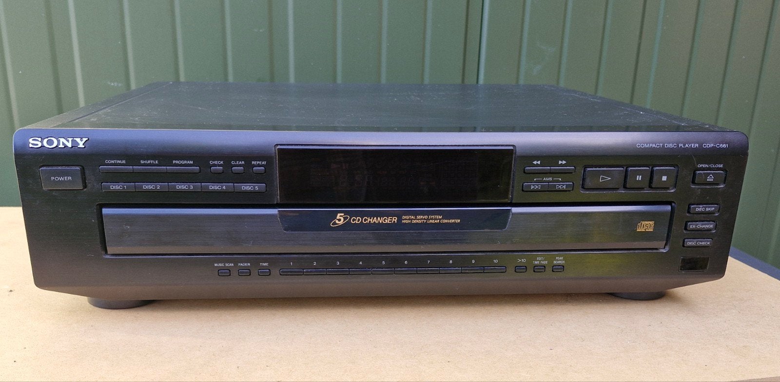 Sony CDP-C661, Audio, Tv en Foto, Ophalen of Verzenden, Sony, Wisselaar