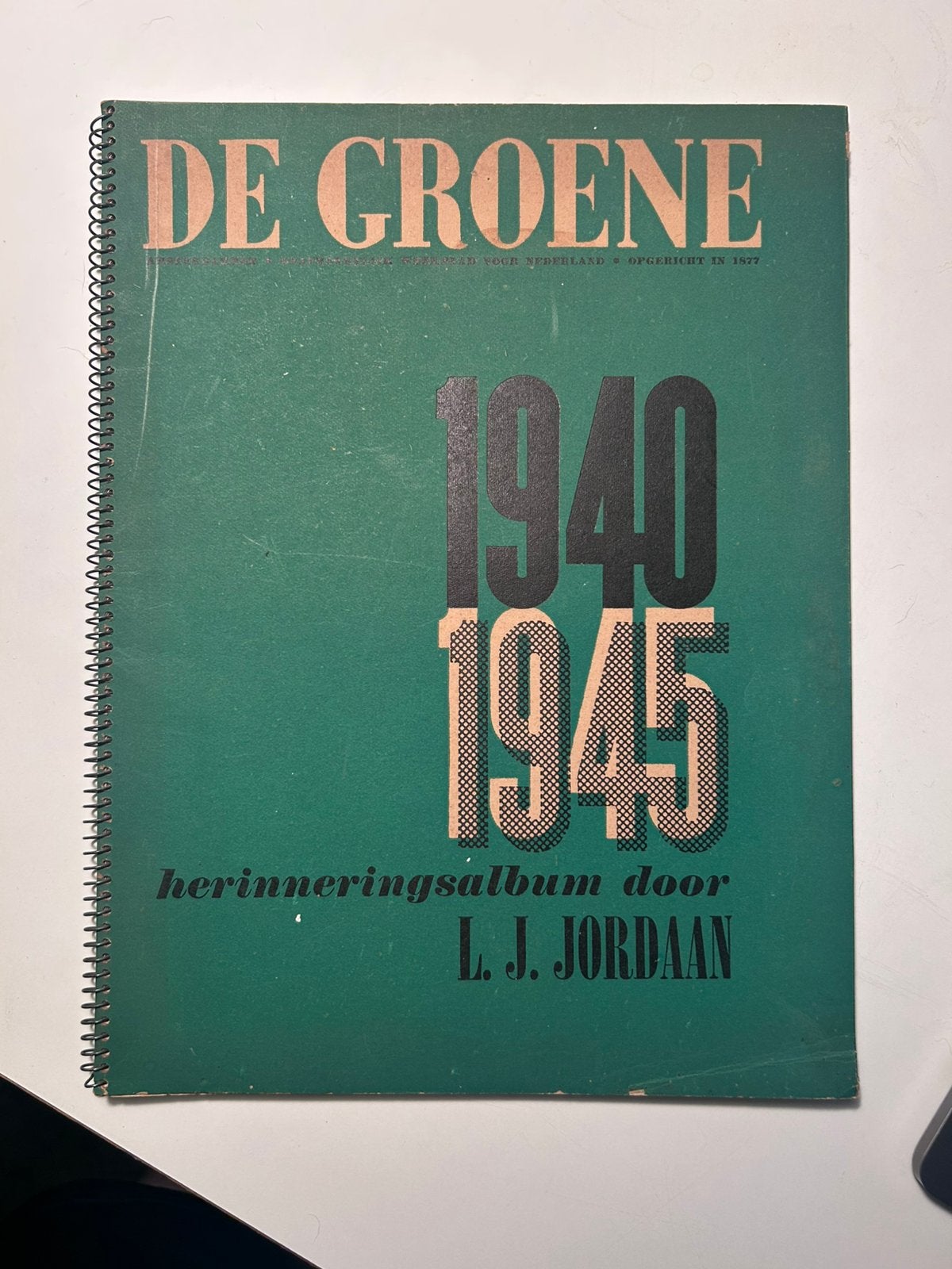 De groene 1940-1945 spotprenten oorlog, Ophalen of Verzenden, Tweede Wereldoorlog, Zo goed als nieuw, Algemeen