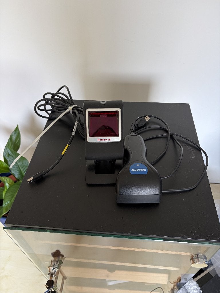 Honeywell Barcodescanner met verstelbare standaard, Computers en Software, Scanners, Ophalen of Verzenden, Honeywell, Barcodescanner