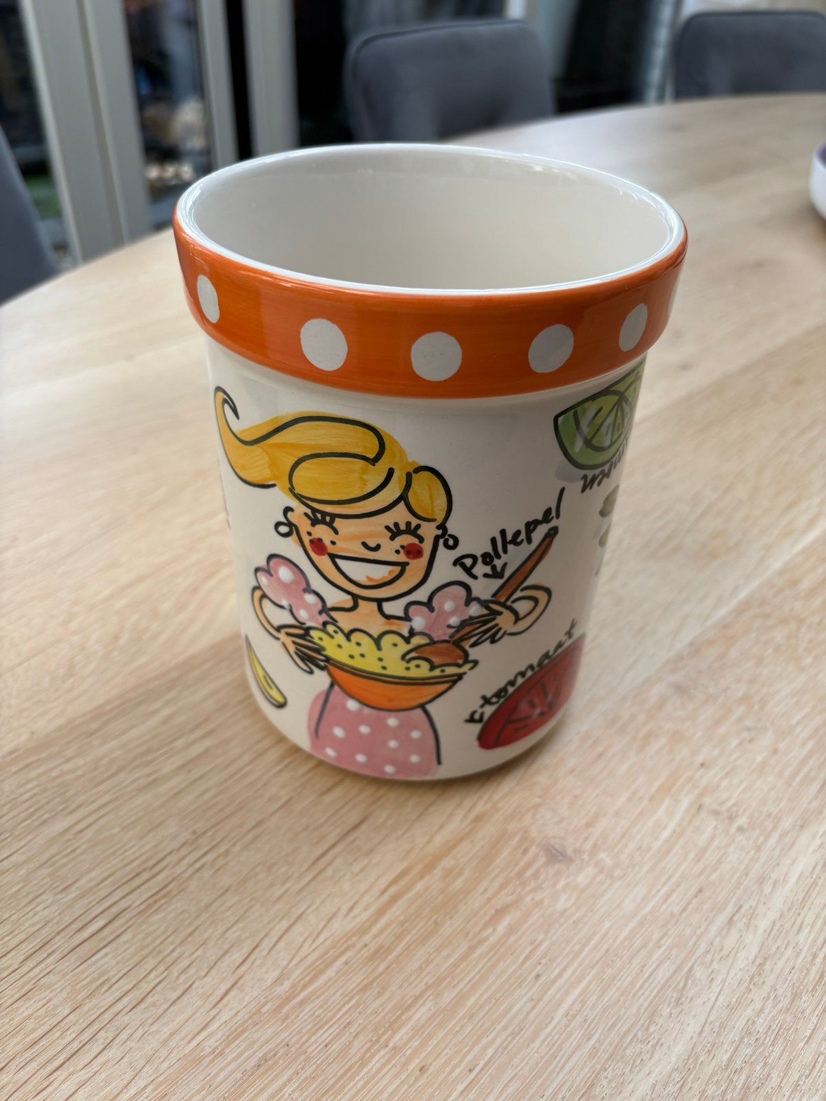 Blond Amsterdam Pollepelpot - Keukenaccessoire, Blond Amsterdam, Overige typen, Ophalen of Verzenden, Zo goed als nieuw