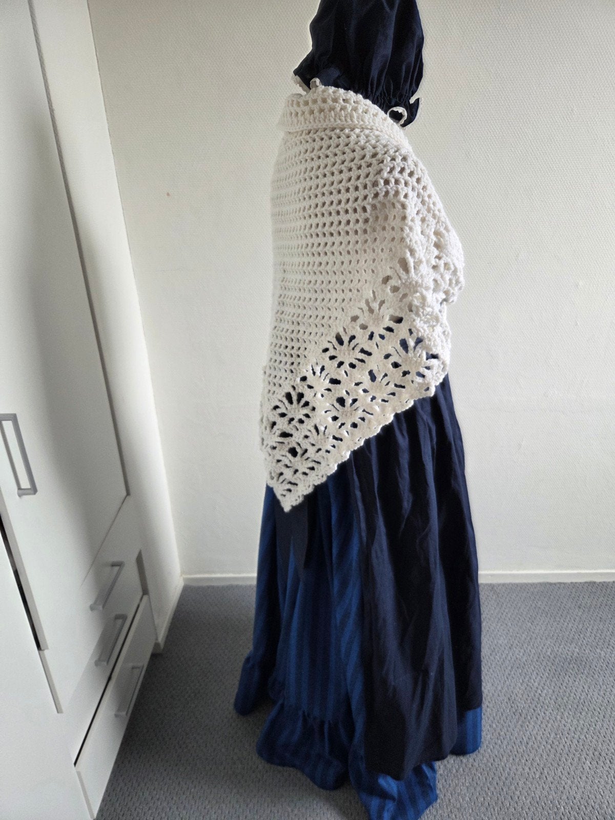Eeuwfeest-themafeest-charles dickens-marktvrouw-+/-Mt 42/44,, Maat 42/44 (L), Nieuw, Ophalen of Verzenden, Kleding