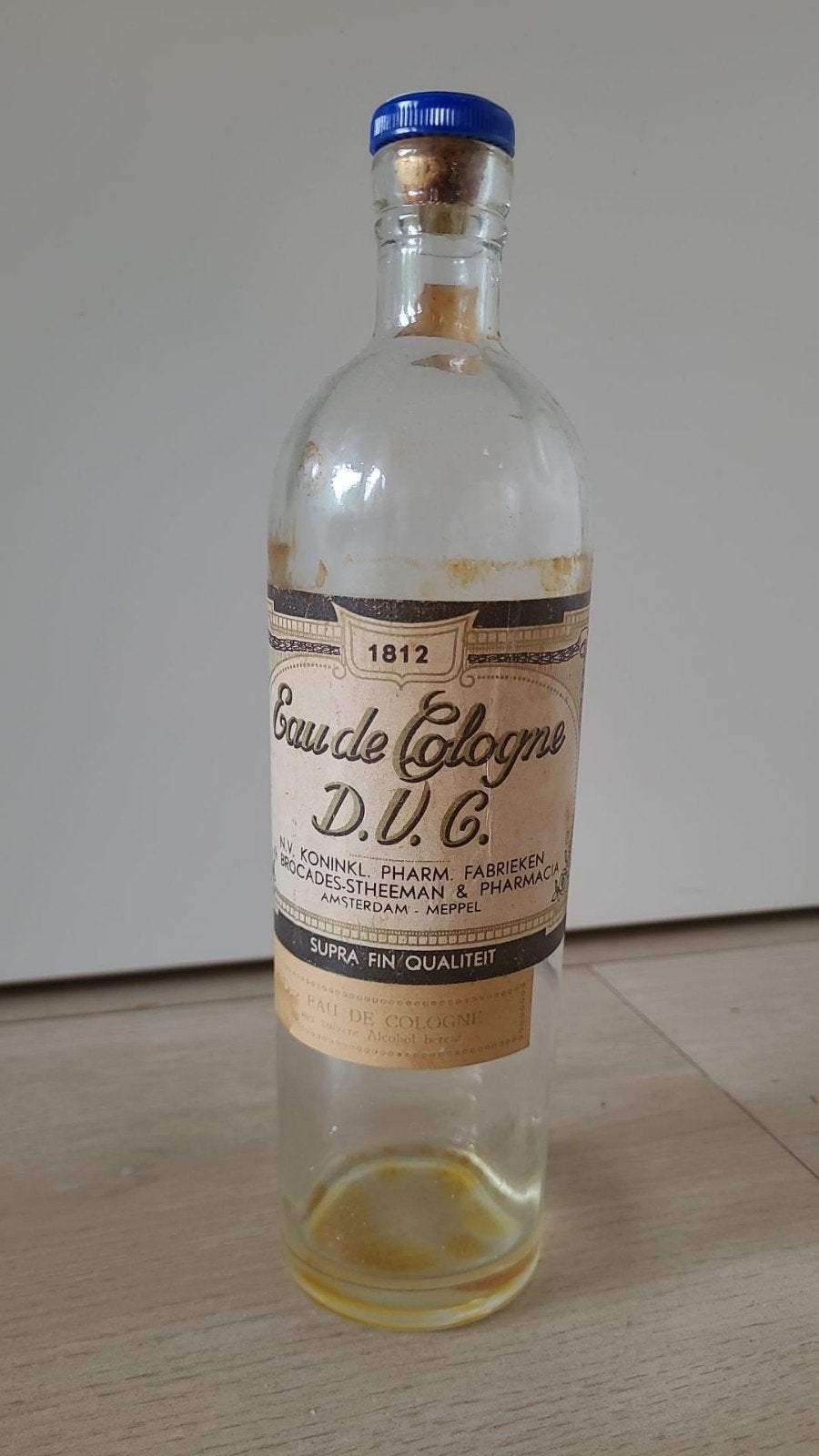 Antieke fles Eau de Cologne D.U.G., Ophalen, Gebruikt, Overige typen