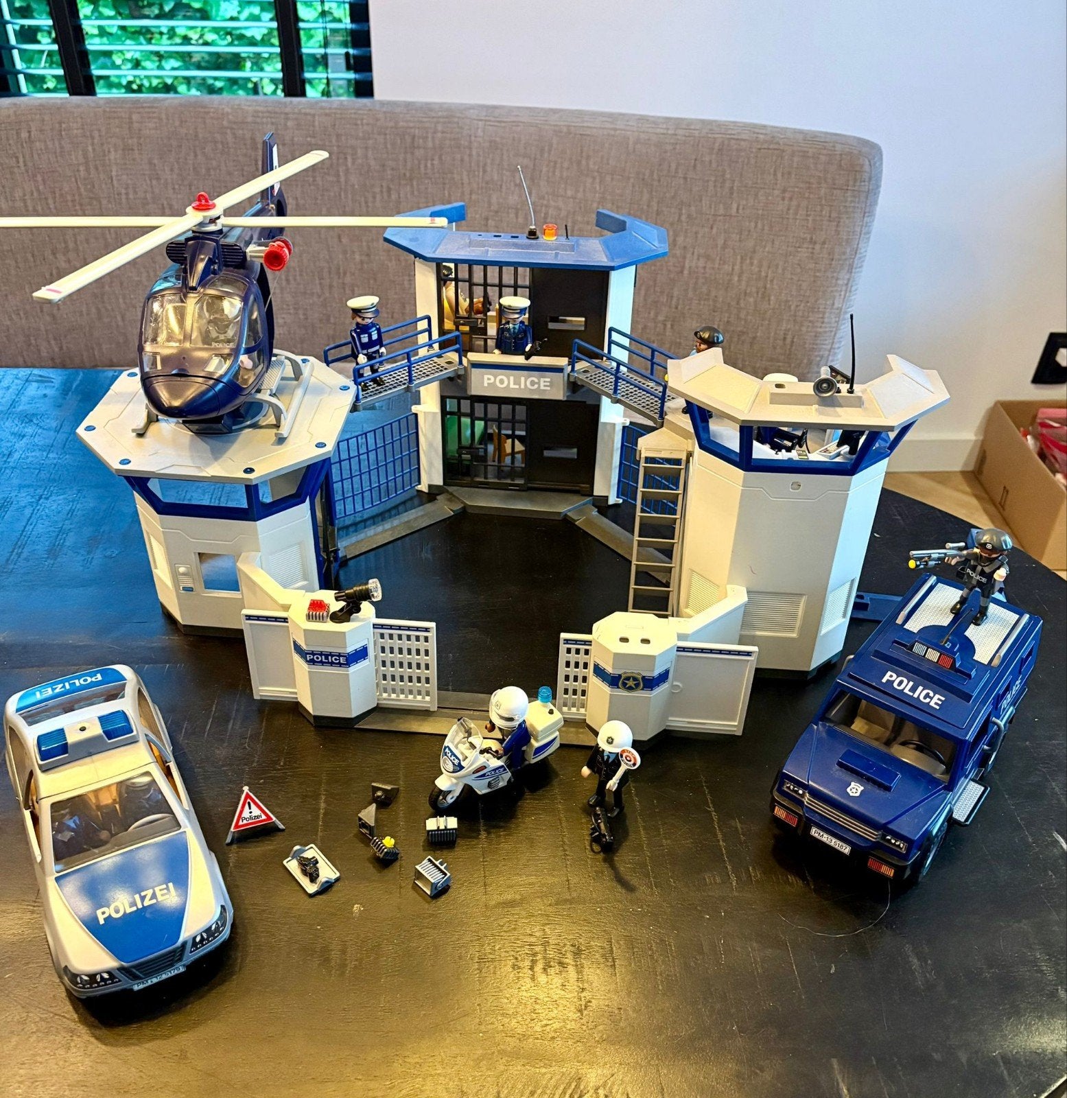 Playmobil Politiebureau met heel veel accessoires, Ophalen of Verzenden, Jongen of Meisje