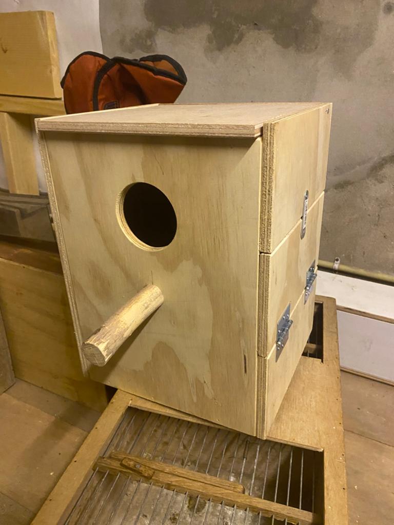 Broedblokken, Ophalen of Verzenden, Zo goed als nieuw, Hout, Broedkooi of Kweekkooi