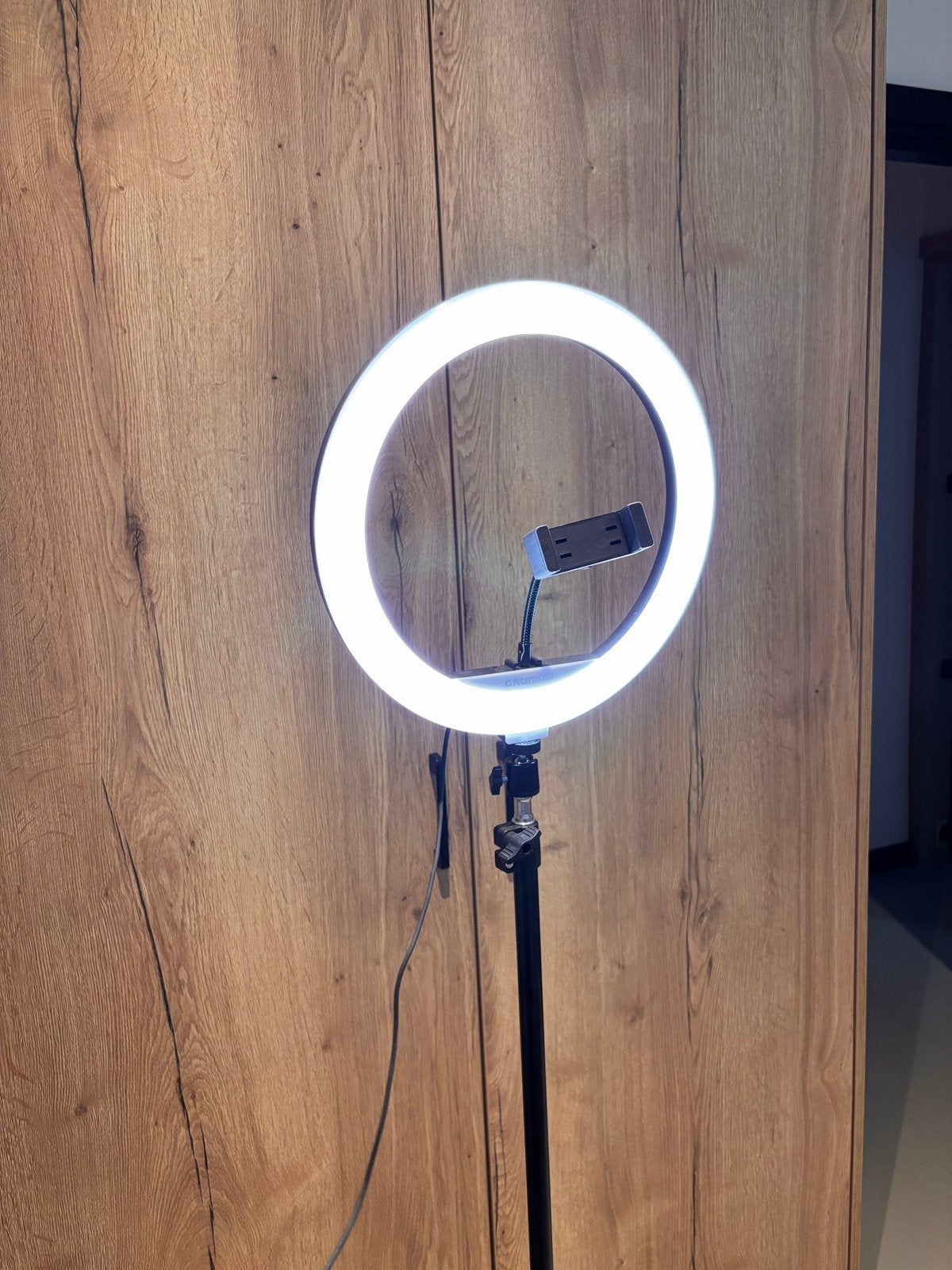 Grundig selfie ring light staand, Overige merken, Belichting, Ophalen, Zo goed als nieuw