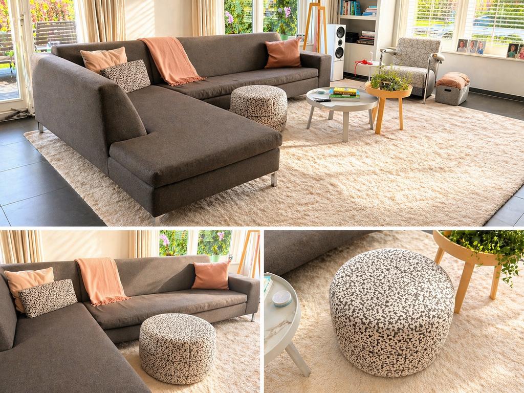 Moderne Gelderland Hoekbank met Comfortabele Chaise Longue, Ophalen, 250 tot 300 cm, Gebruikt, 125 tot 150 cm