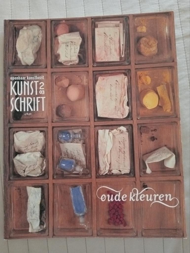 Kunst Tijdschrift 2003: Oude Kleuren pigmenten verf, Ophalen of Verzenden, Gelezen, Overige onderwerpen